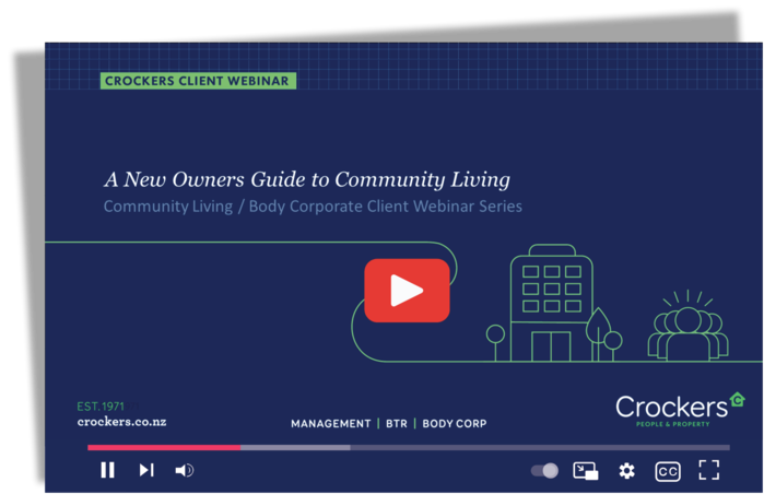 BC Webinar New Owners Guide to Community Living