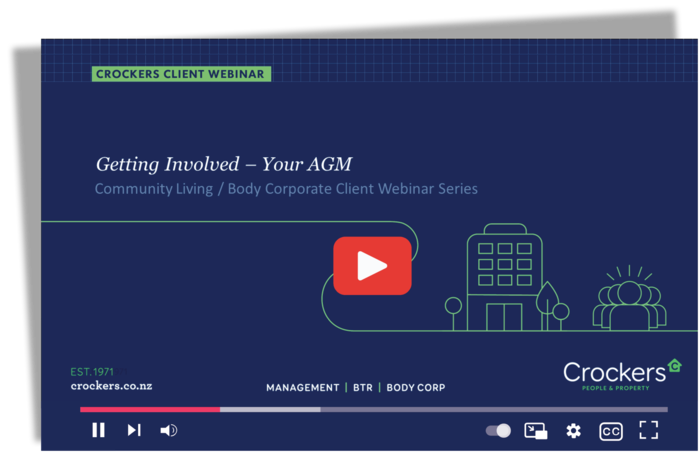 BC Webinar Getting Involved in your AGM
